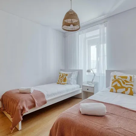 Portucale ! Visconde 3br With Private Terrace شقة *