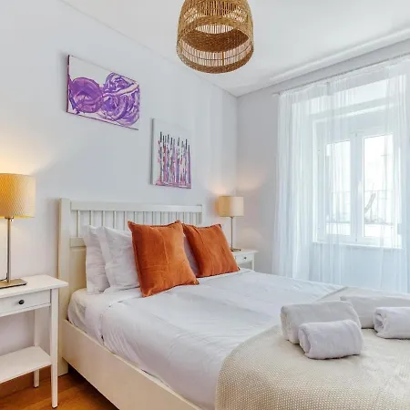 شقة Portucale ! Visconde 3br With Private Terrace ألمادا