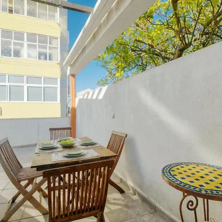 Portucale ! Visconde 3br With Private Terrace شقة *